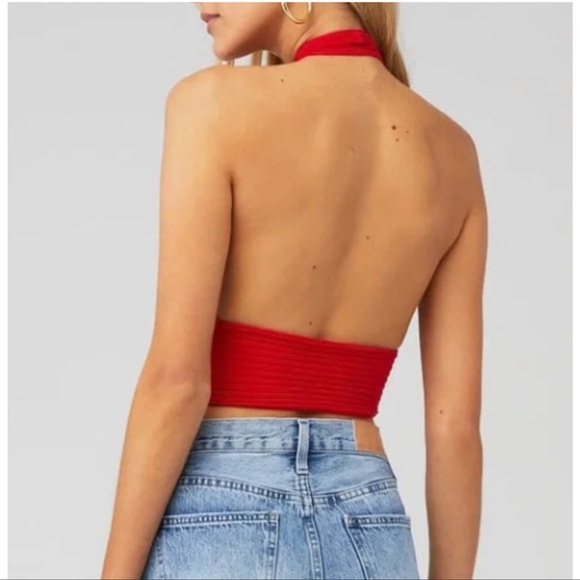 NWT Callahan Revolve Mimi Crossover Cropped Top - Picture 8 of 13